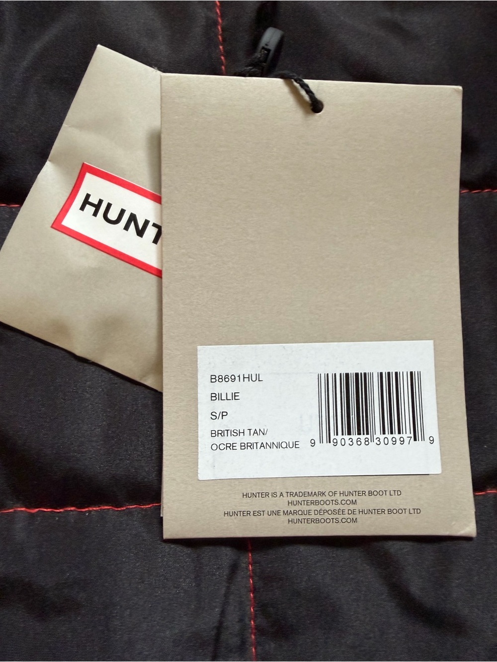 Hunter Women’s Hooded parka, NWT, size S - Picture 9 of 14